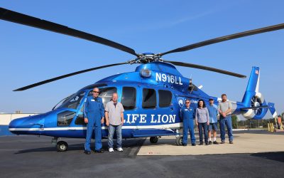 METRO AVIATION DELIVERS EC155 TO PENN STATE HEALTH