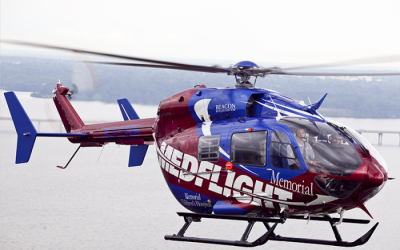 METRO AVIATION DELIVERS EC145 TO MEMORIAL HOSPITAL