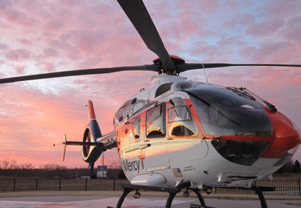 METRO DELIVERS TWO EC135 AIRCRAFT TO MERCY LIFE LINE