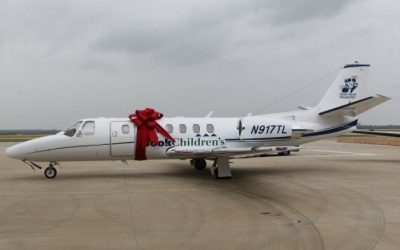 COOK CHILDREN’S TEDDY BEAR TRANSPORT GAINS SPEED AND DISTANCE WITH CESSNA CITATION ENCORE+