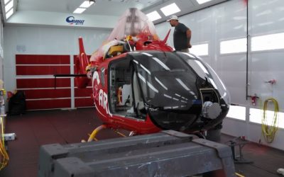 PARADIGM AEROSPACE CORPORATION IMPROVES TIMELINE WITH NEW PAINT BOOTH