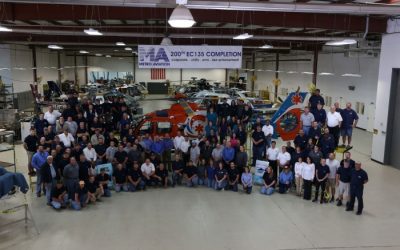 METRO AVIATION COMPLETES 200TH EC135