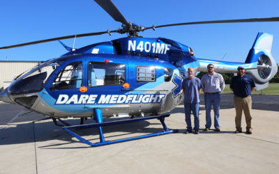 DARE COUNTY MEDFLIGHT TAKES DELIVERY OF AIRBUS HELICOPTERS H145