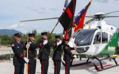 MISSION’S MAMA TEAM CHRISTENS NEW HELICOPTER, HONORS LATE TEAM MEMBER