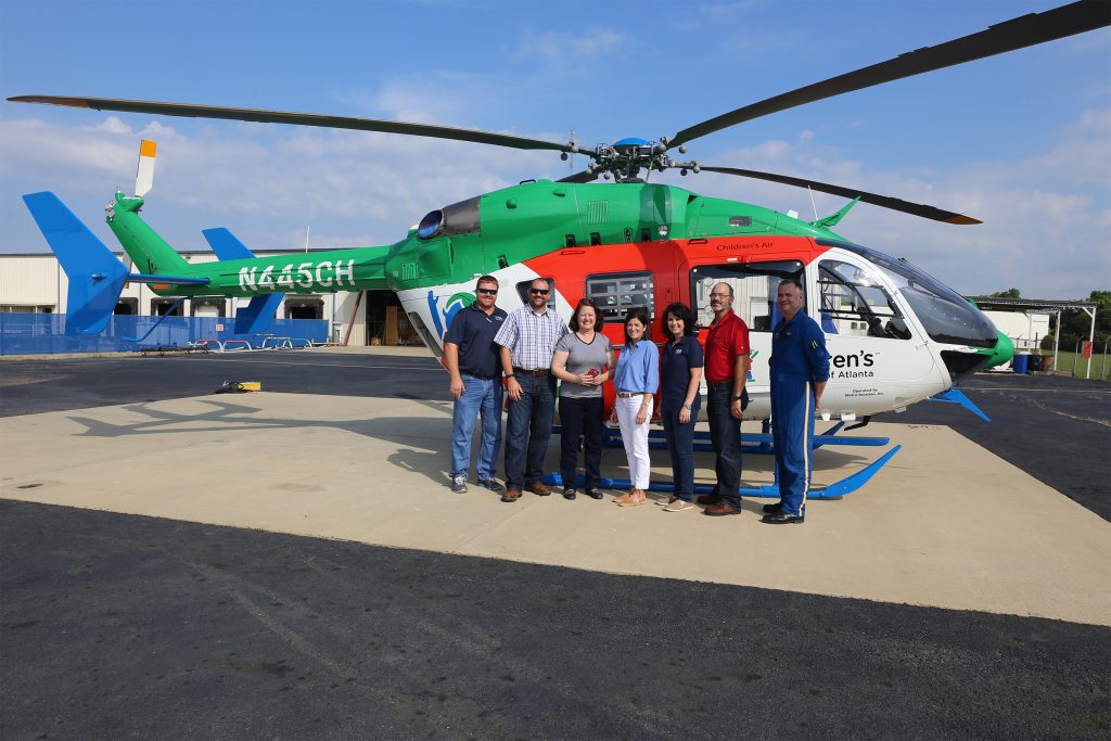 METRO AVIATION DELIVERS FIRST EC145E TO CHILDREN'S HEALTHCARE OF ...