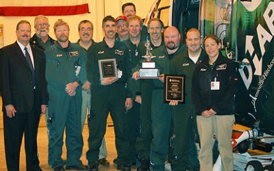 DHART AIR AMBULANCE SERVICE HONORED FOR SAFETY RECORD