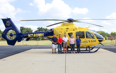 Metro Aviation delivers H135 to Washington Hospital Center