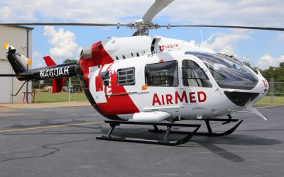 Metro Aviation delivers EC145e to University of Utah