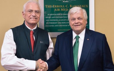 Acadian Air Med 1 base named in honor of air ambulance leader