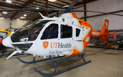 UT Health East Texas welcomes final rebranded EC135